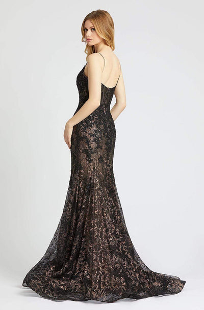 Mac Duggal Prom - 79252M Laced Long Trumpet Dress Pageant Dresses