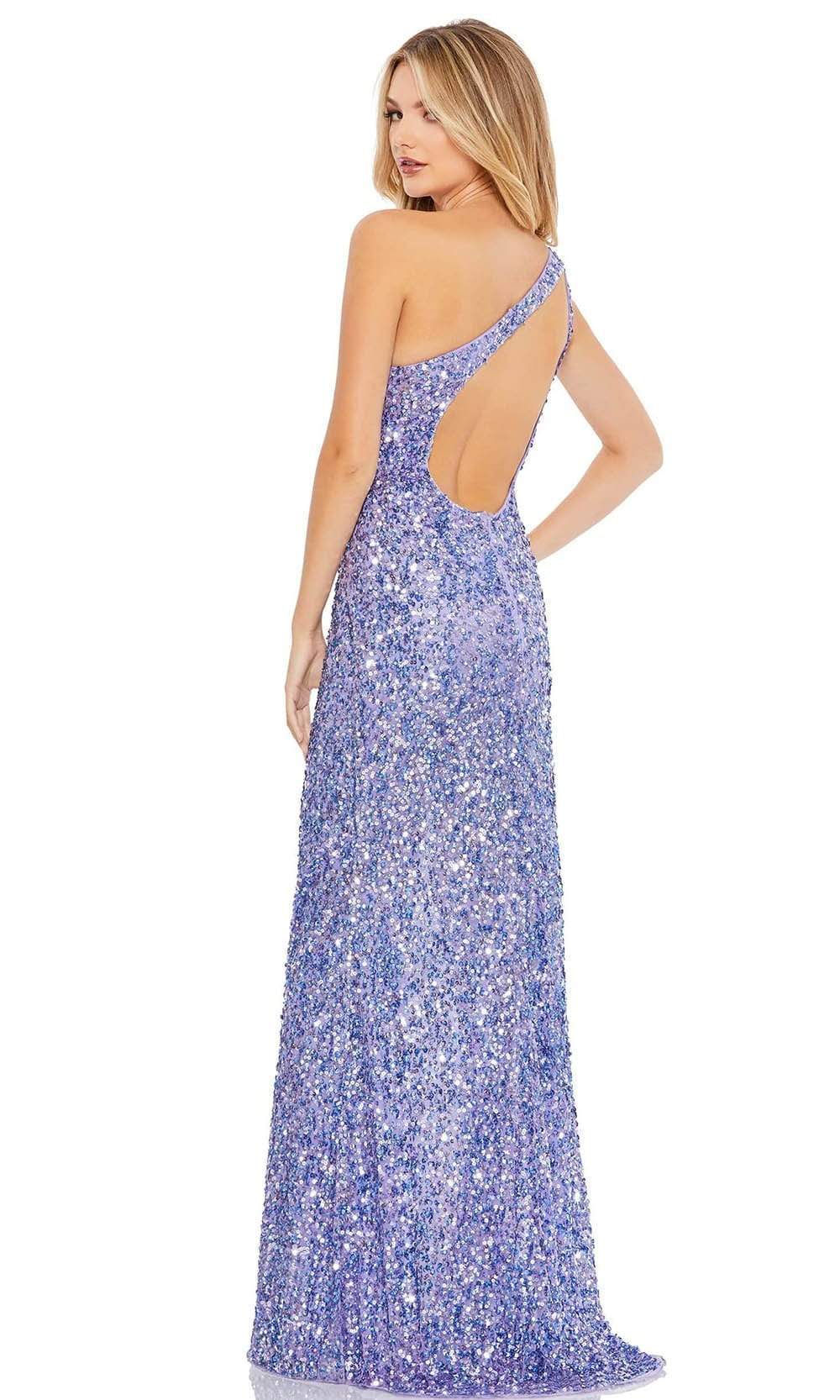 Mac Duggal - Sequin-Ornate Cutout Sheath Dress 43361 - 1 pc Lilac In Size 0 Available CCSALE 0 / Lilac