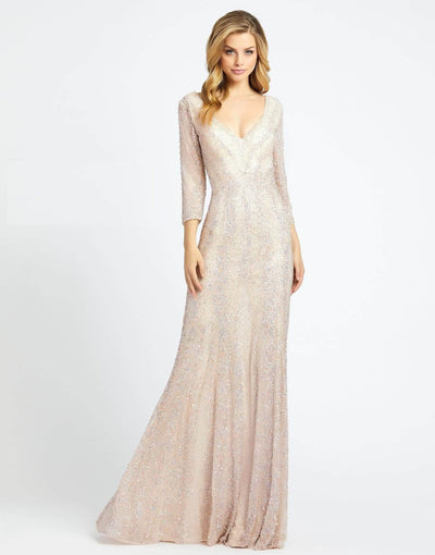 Mac Duggal - Sequined Dress Style 4247D Evening Dresses