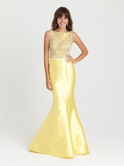 Madison James - 16-410 Dress in Yellow Special Occasion Dress