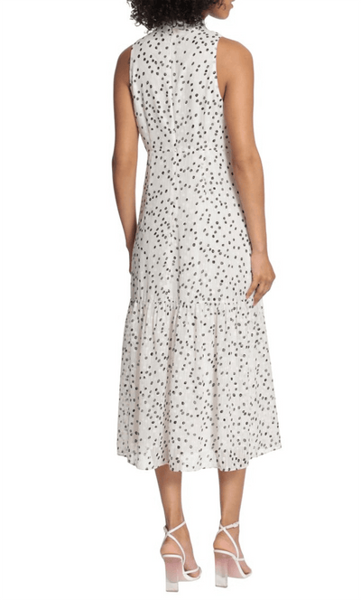 Maggy London G5287M - Polka Dotted Sleeveless Dress Special Occasion Dress