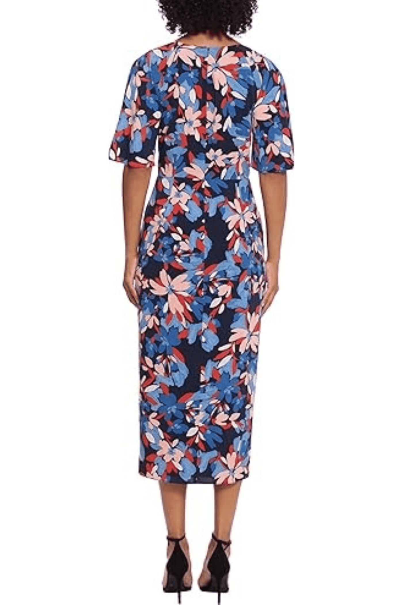 Maggy London G5684M - Floral Short Sleeve Casual Dress Special Occasion Dresses