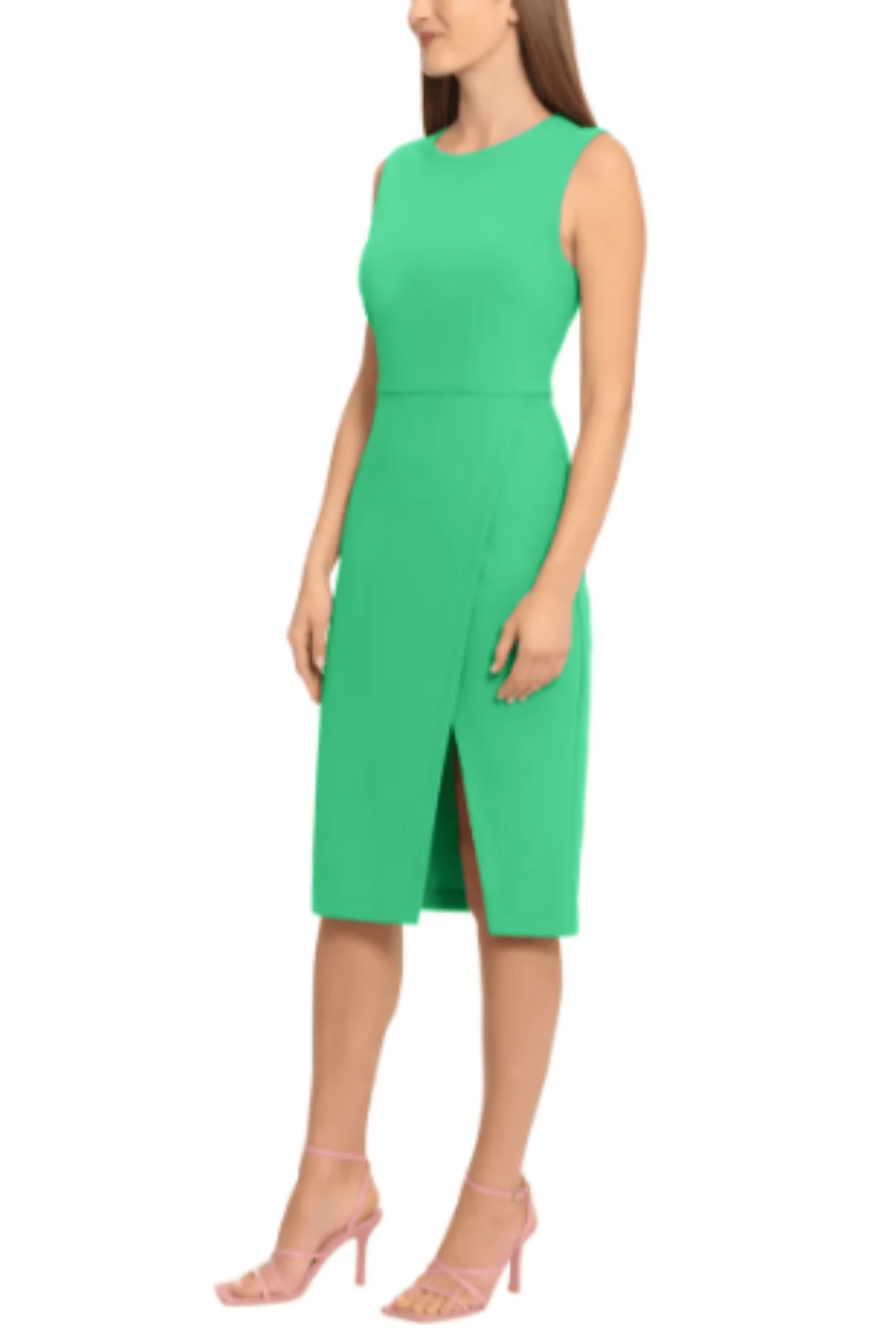 Maggy London GT584M - Sleeveless Dress with Slit Special Occasion Dresses