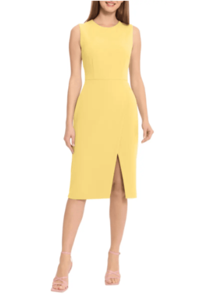 Maggy London GT584M - Sleeveless Dress with Slit Special Occasion Dresses