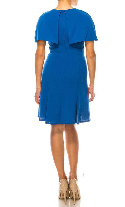 Maison Tara 95635M - Capelet A-Line Cocktail Dress Special Occasion Dress