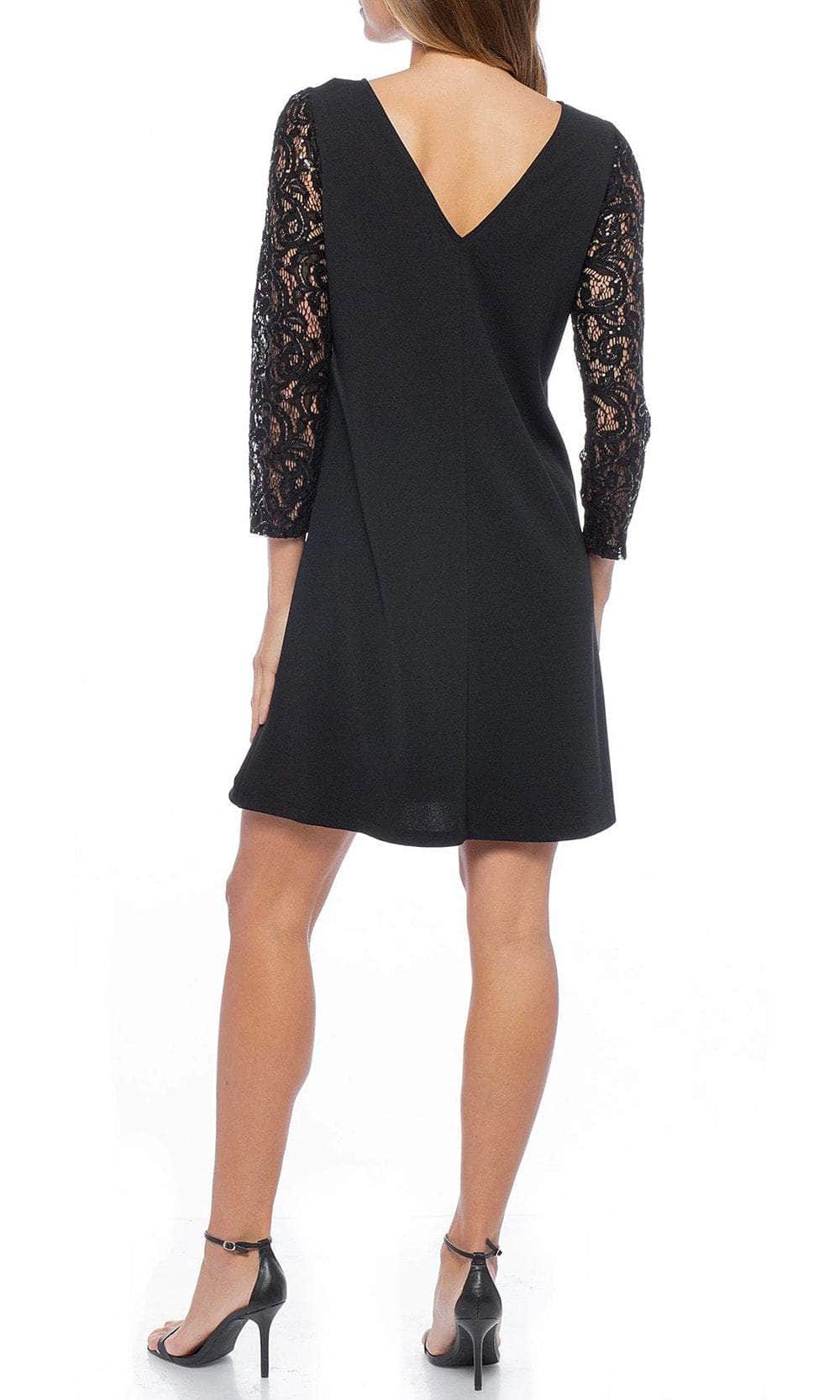 Marina 268198 - Lace Sleeve Cocktail Dress Special Occasion Dress