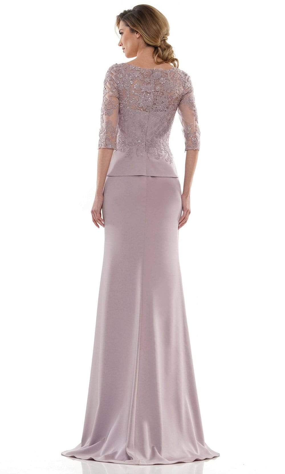 Marsoni by Colors - MV1124 Embroidered Two Piece Set Formal Dress Mother of the Bride Dresses
