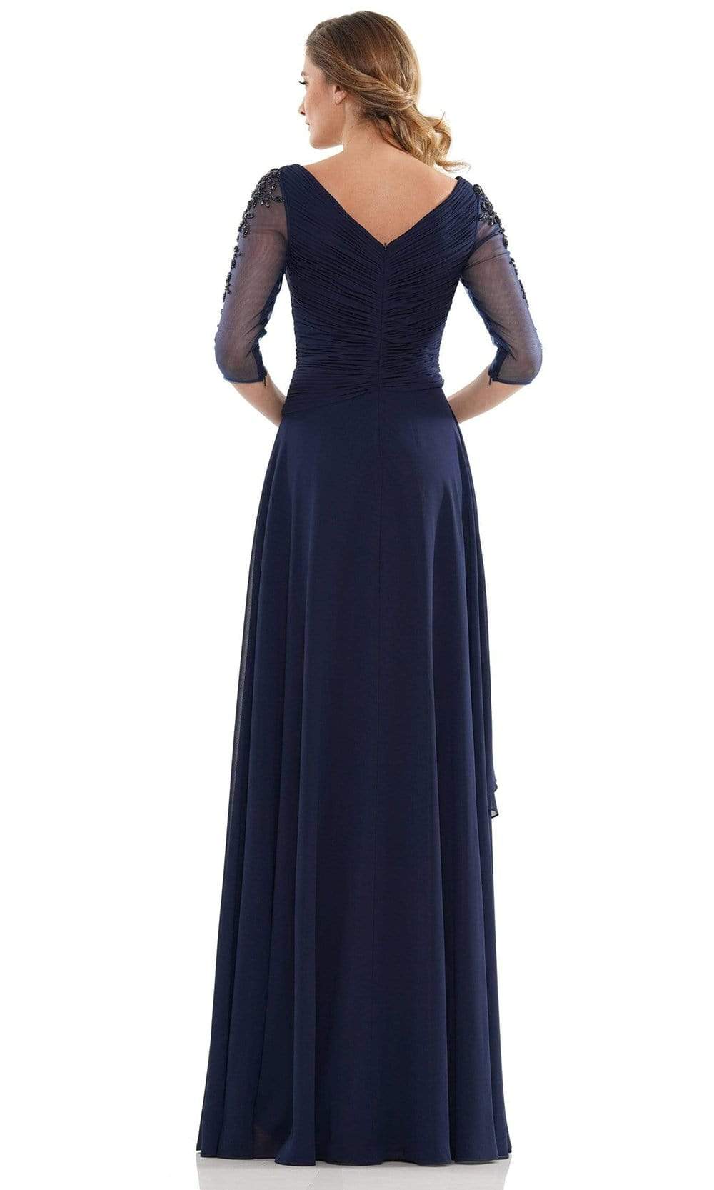 Marsoni by Colors - MV1135 Fitted A-Line Evening Dress Special Occasion Dress