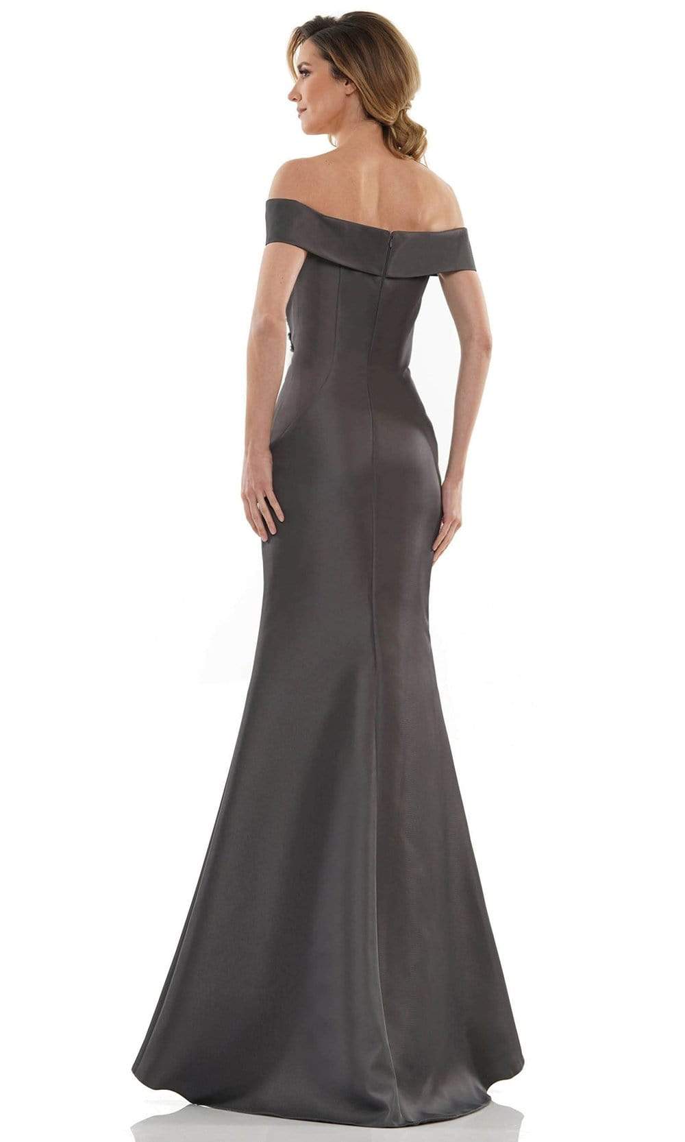 Marsoni by Colors - MV1140 Off Shoulder Trumpet Evening Dress Mother of the Bride Dresses