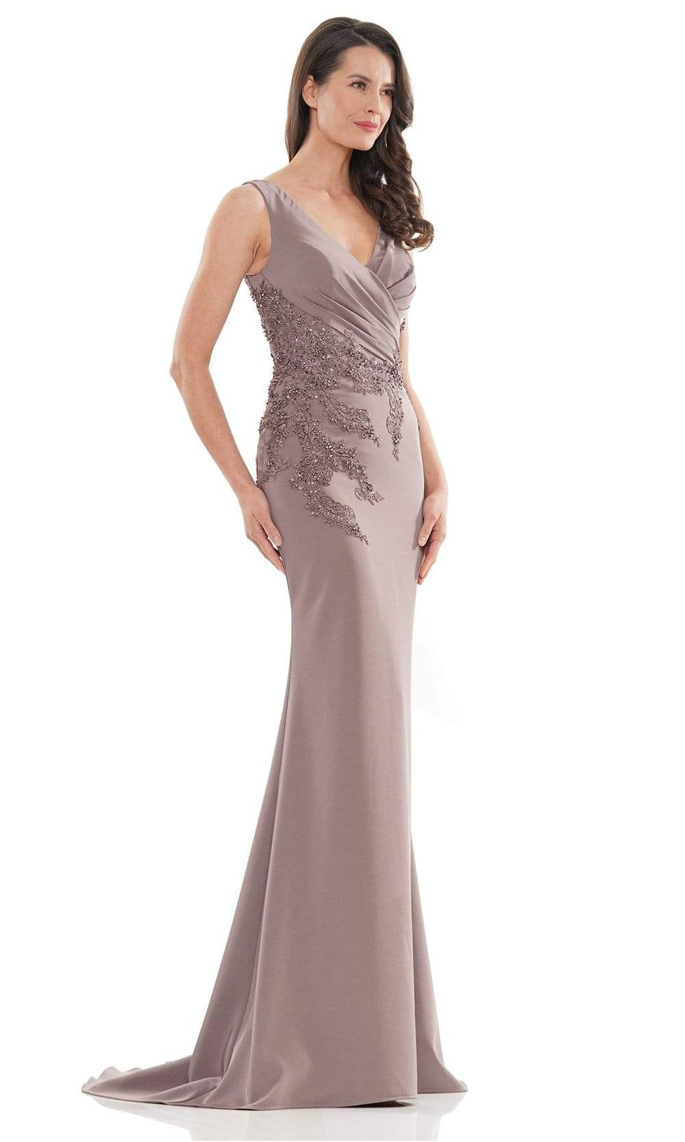 Marsoni by Colors - MV1147 Sleeveless Fitted Sheath Gown Mother of the Bride Dresses