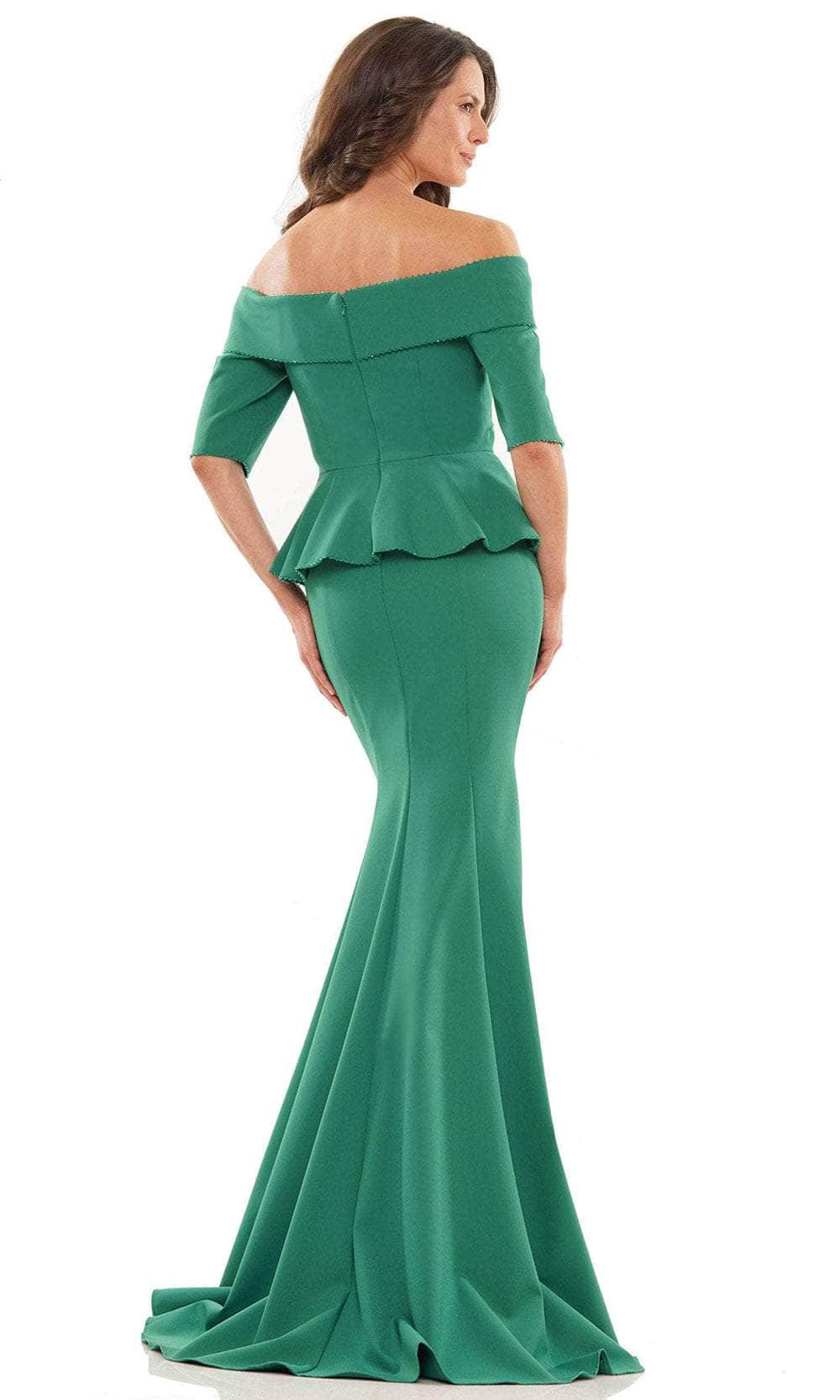 Marsoni by Colors MV1164 - Off Shoulder Mermaid Long Dress Special Occasion Dress