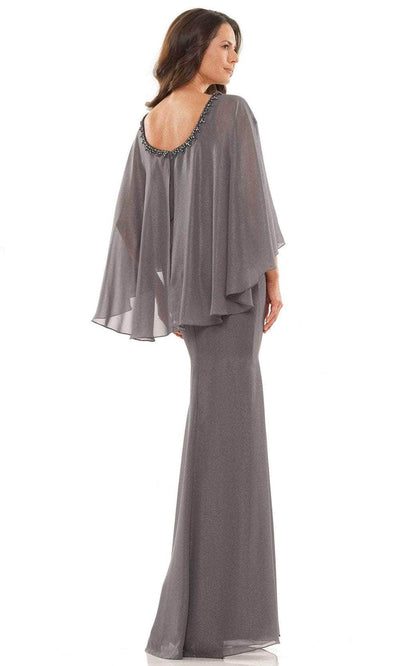 Marsoni by Colors MV1188 - Cape Drape Sheath Formal Dress Special Occasion Dress