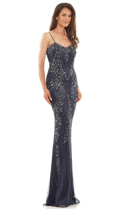 Marsoni by Colors MV1201 - Embellished Sheath Evening Dress Special Occasion Dress