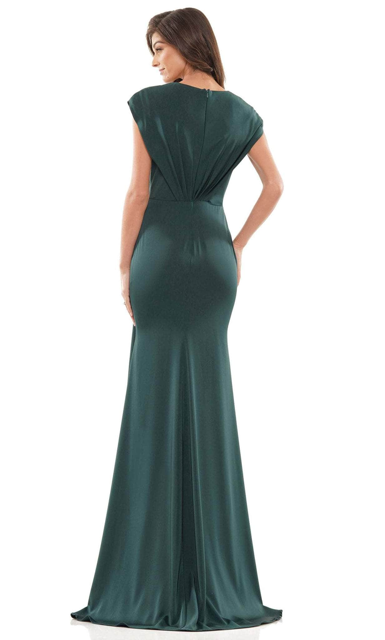 Marsoni by Colors MV1226 - V-Neck Cap Sleeve Mother of the Bride Dress Special Occasion Dress