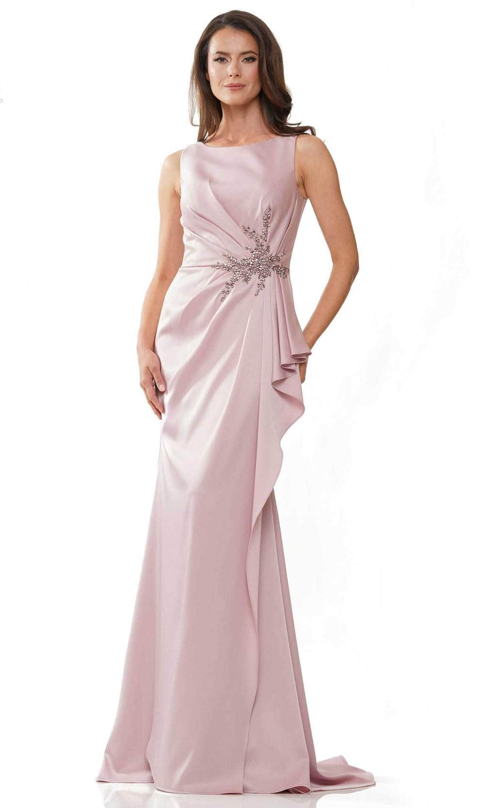 Marsoni by Colors MV1233 - Sleeveless Gown 4 / Rose