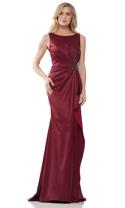 Marsoni by Colors MV1233 - Sleeveless Gown 8 / Wine