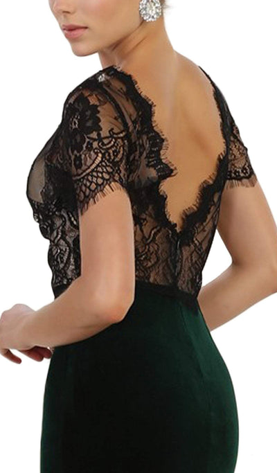 May Queen - Lace Bateau Sheath Evening Dress Special Occasion Dress