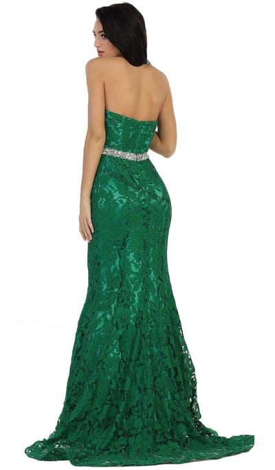 May Queen - Lace Sweetheart Trumpet Evening Dress Special Occasion Dress