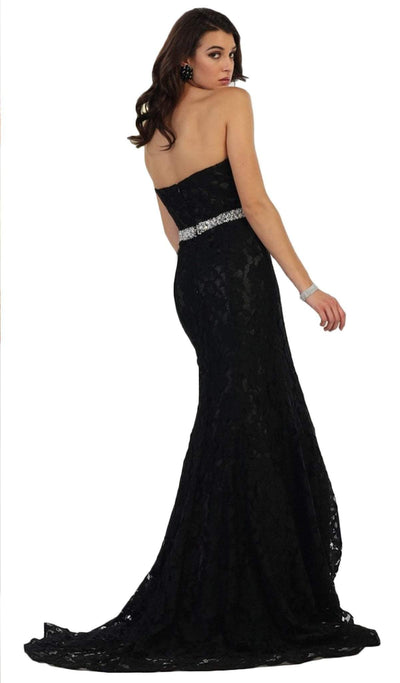 May Queen - Lace Sweetheart Trumpet Evening Dress Special Occasion Dress