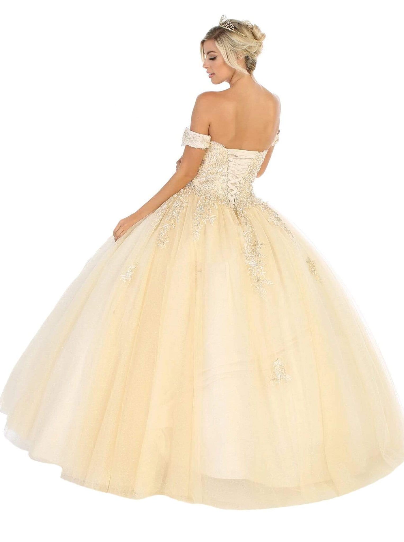 May Queen - LK129 Embellished Sweetheart Ballgown Special Occasion Dress