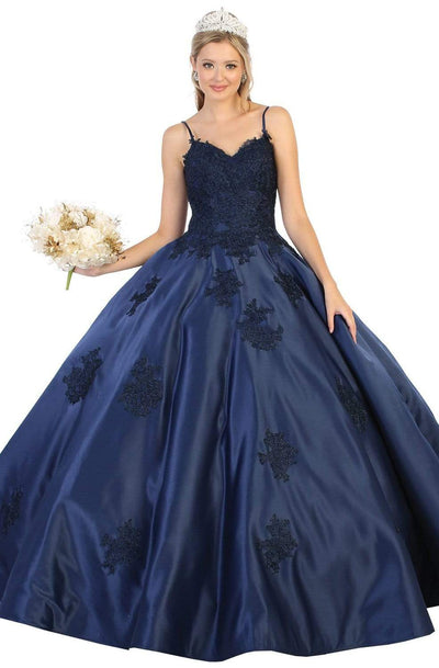May Queen - LK139 Embroidered Sweetheart Ballgown Quinceanera Dresses