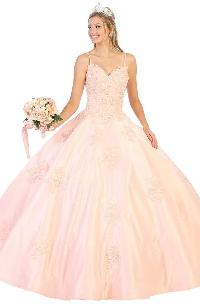 May Queen - LK139 Embroidered Sweetheart Ballgown Quinceanera Dresses