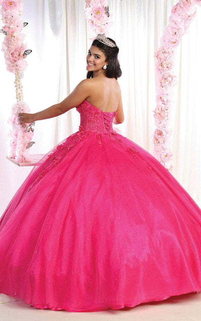 May Queen LK188 - Lace-Up Tie Corset Bodice Ballgown Ball Gowns 4 