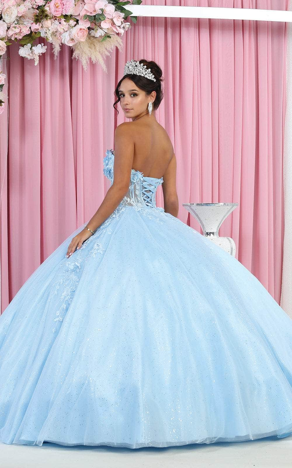 May Queen LK188 - Lace-Up Tie Corset Bodice Ballgown Ball Gowns 4 