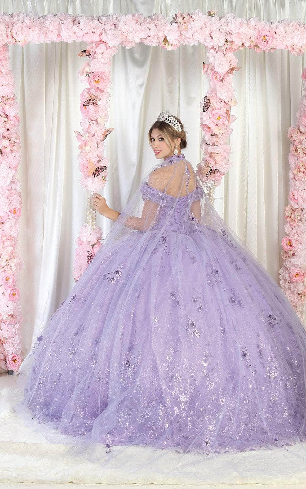 May Queen LK202 - Quinceanera Gown with Choker Necklace Special Occasion Dress