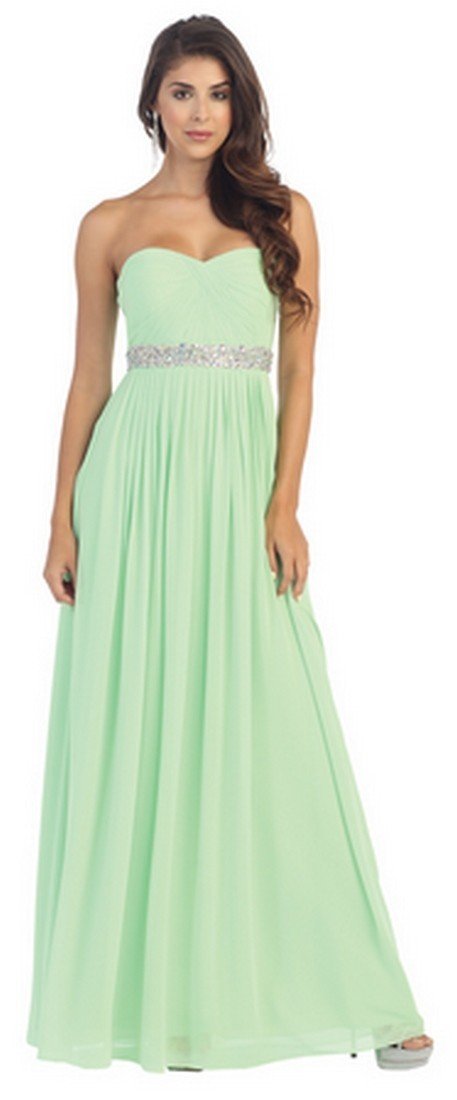 May Queen - MQ-1169 Strapless Bejeweled A-Line Gown Special Occasion Dress