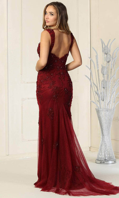 May Queen MQ1884 - Sweetheart Sheath Silhouette Evening Gown Special Occasion Dress