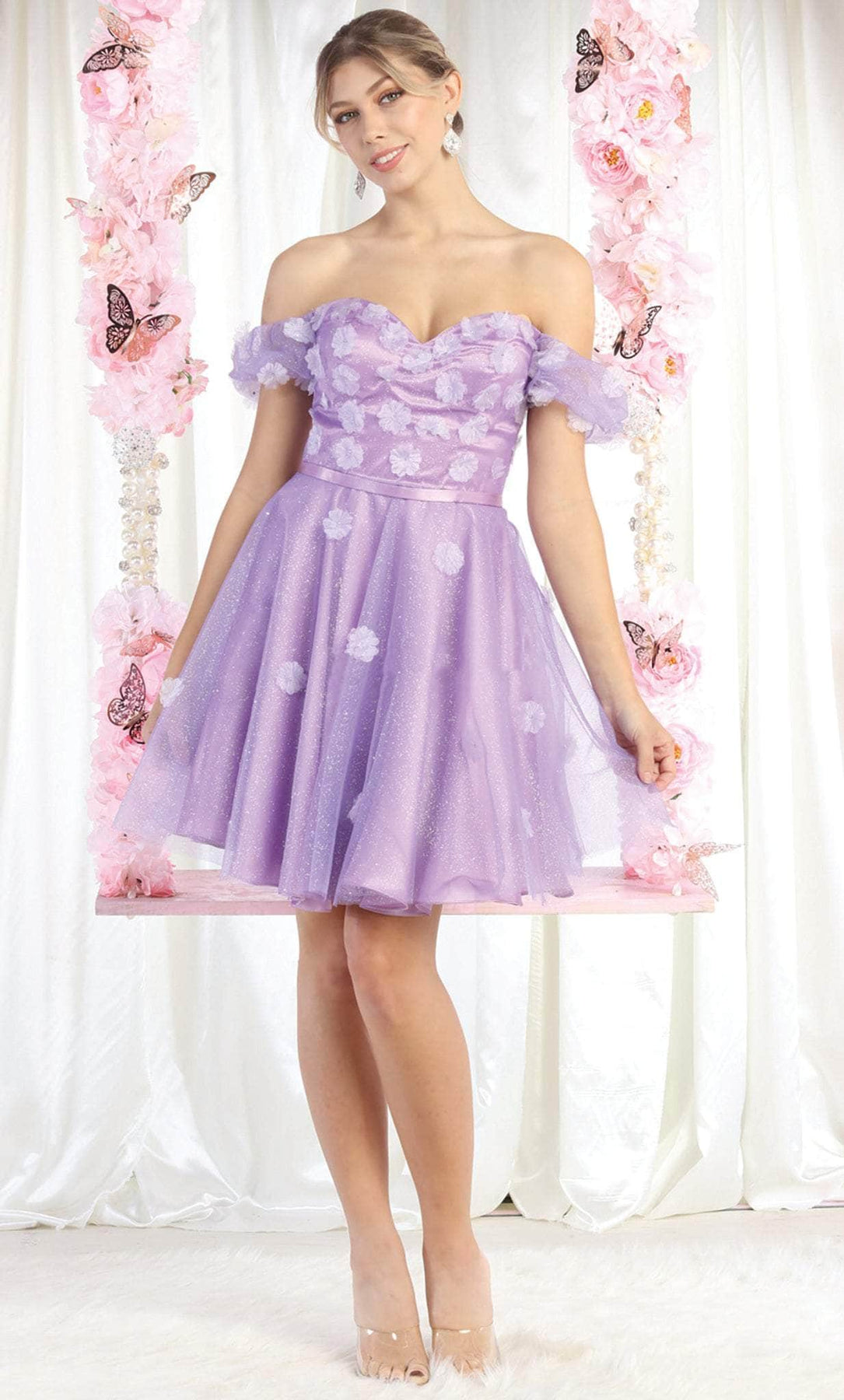 May Queen MQ1934 - Short A-Line Dress