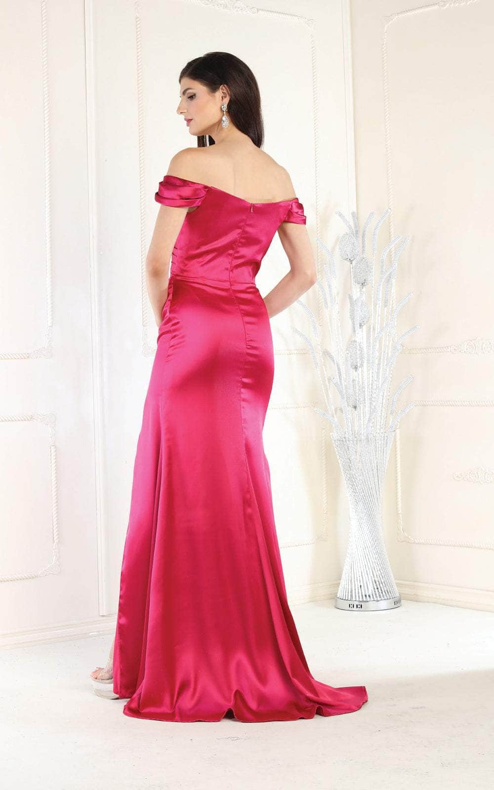 May Queen MQ1997 - Ruched Bodice Cap Sleeve Prom Dress Prom Dresses 14 / Sage