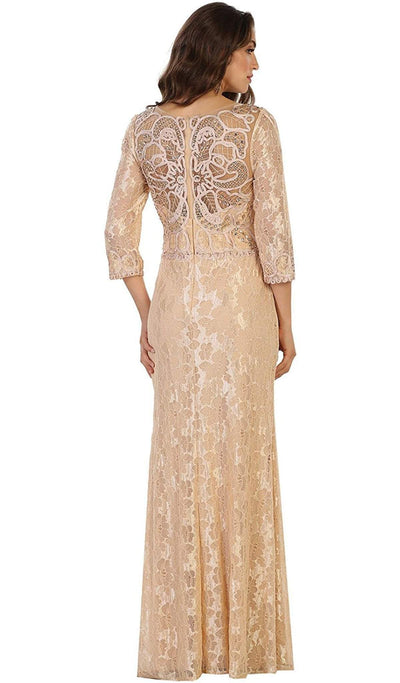 May Queen - Quarter Length Sleeve Lace Evening Dress Special Occasion Dress
