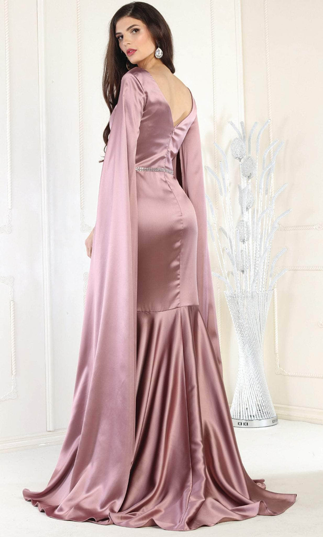May Queen RQ7961 - Long Sheath Dress May Queen RQ7961 - Long Sheath Dress