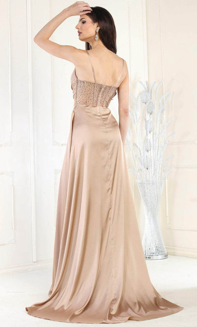May Queen RQ7965 - Embellished Sweetheart Long Dress Evening Dresses