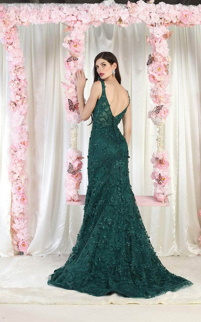 May Queen RQ7982 - Sleeveless Corset Bodice Prom Dress Special Occasion Dress