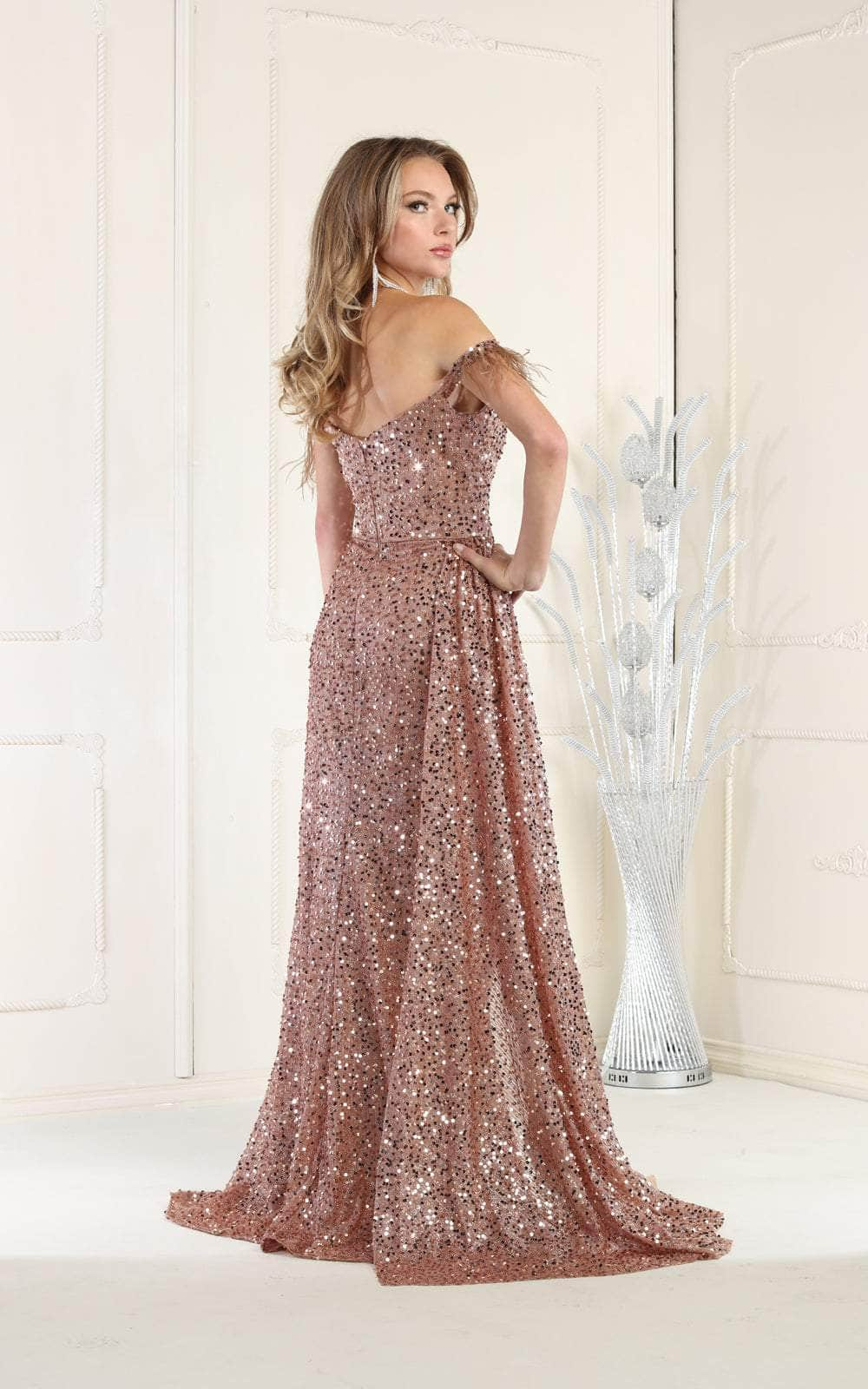 May Queen RQ7988 - Sequin Dress