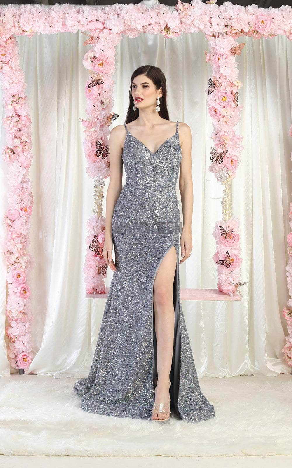 May Queen RQ8005 - Metallic Gown