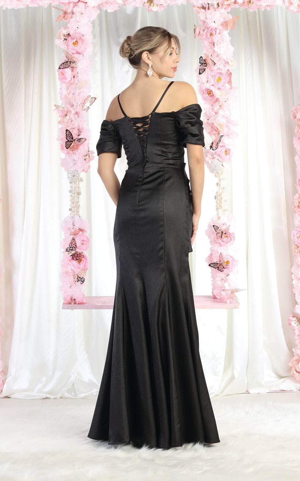 May Queen RQ8021 - Off Shoulder Gown