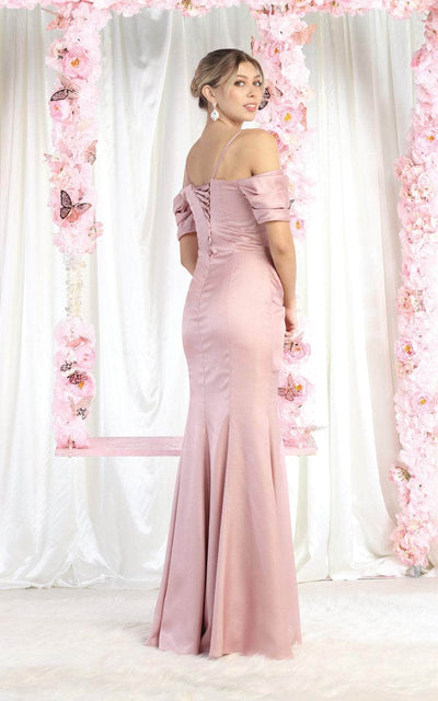 May Queen RQ8021 - Off Shoulder Gown