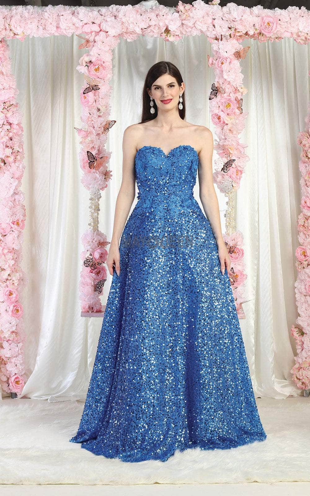 May Queen RQ8025 - Strapless Gown