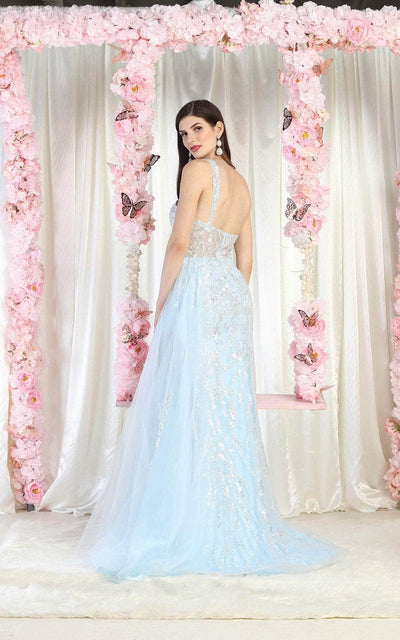 May Queen RQ8026 - Beaded Lace Gown