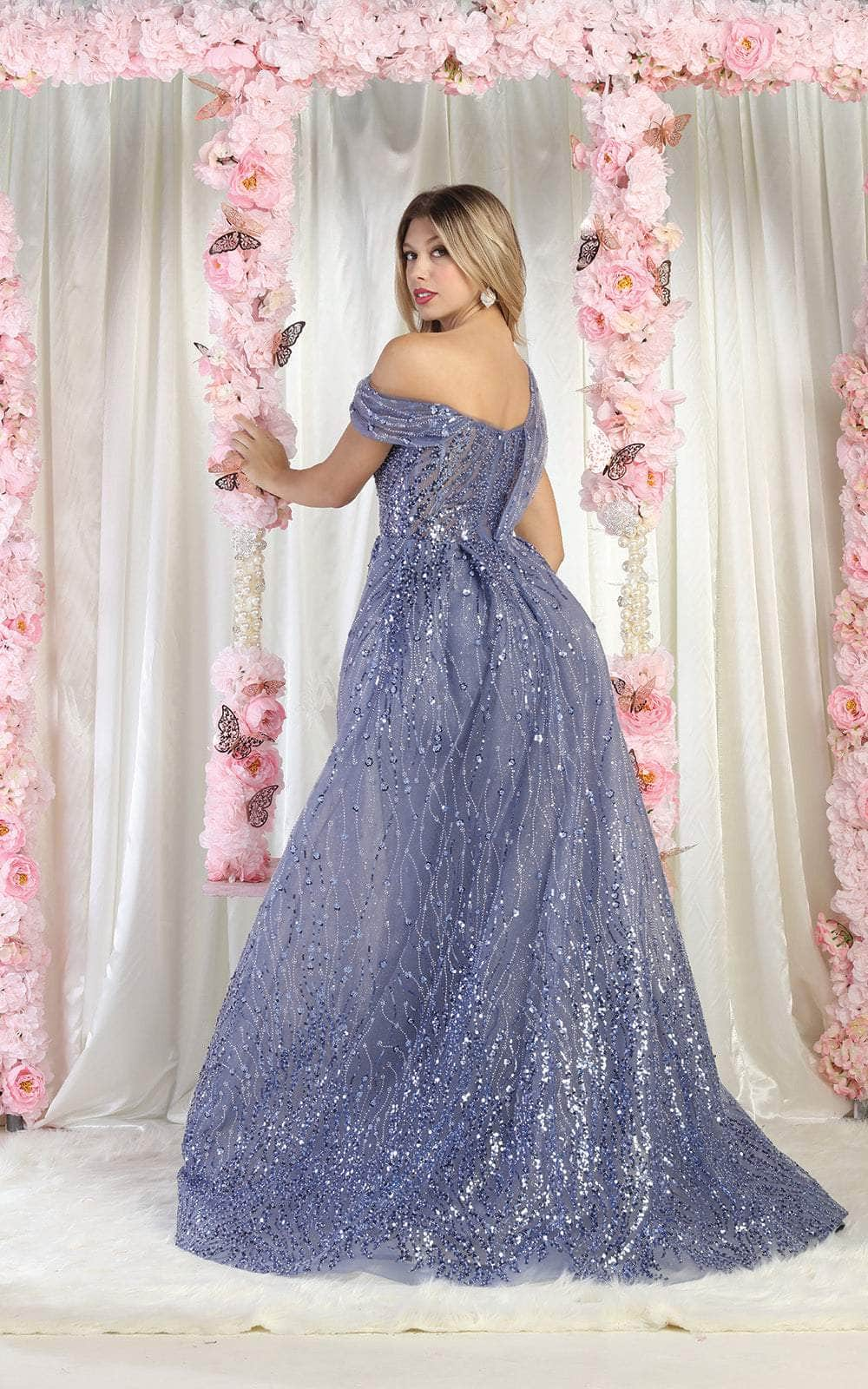 May Queen RQ8029 - Overskirt Gown