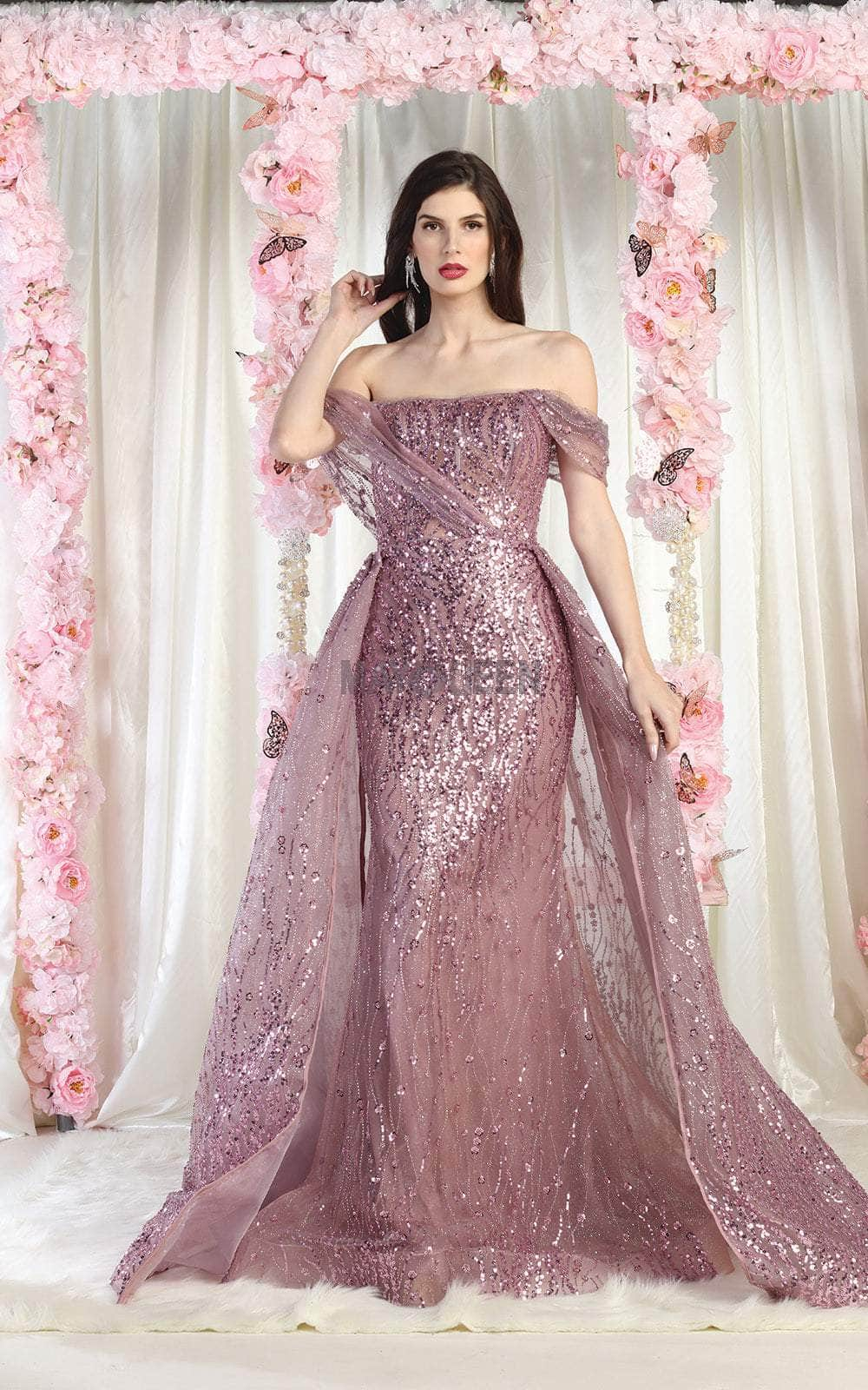 May Queen RQ8029 - Overskirt Gown