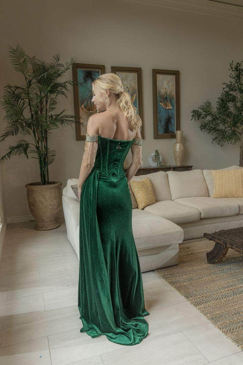 May Queen RQ8033 - Sheath Gown