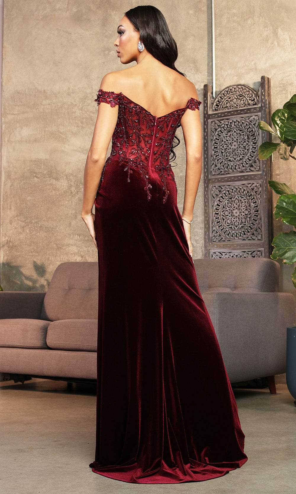 May Queen RQ8085 - Velvet Dress