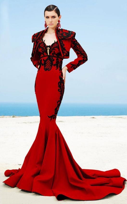 MNM Couture - 2348 Embroidered Mermaid Dress with Bolero Special Occasion Dress
