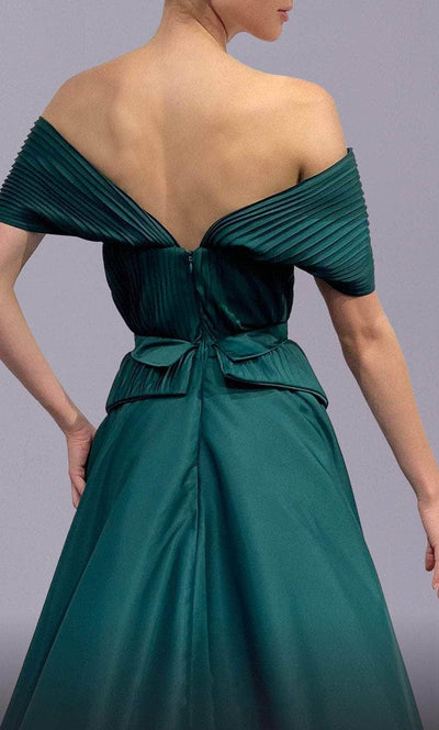 MNM Couture 2687 - Off Shoulder Taffeta Gown Evening Dresses