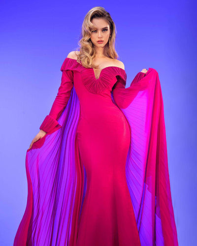 MNM COUTURE 2793 - Off Shoulder Gown